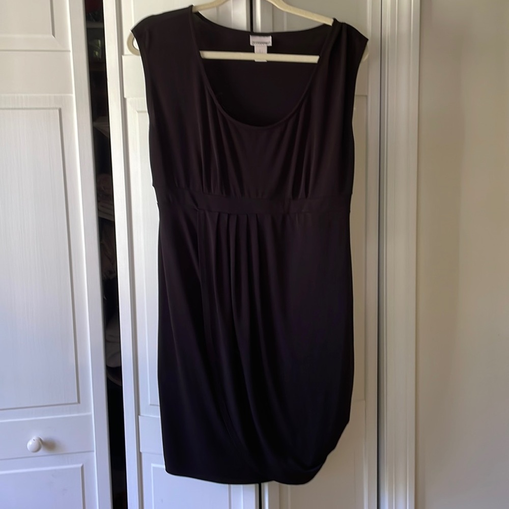 Motherhood Maternity Black Dress Large